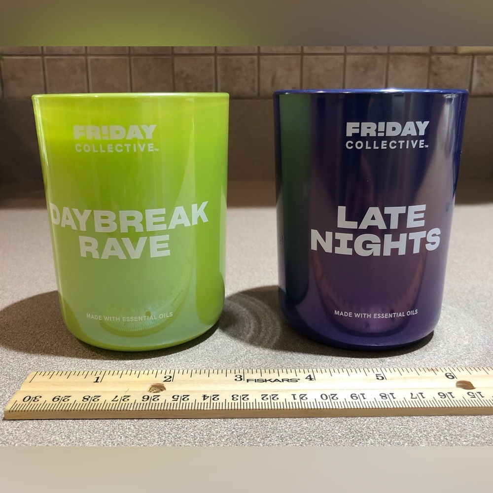 New Friday Collective Essential Oils Scented Candles Set